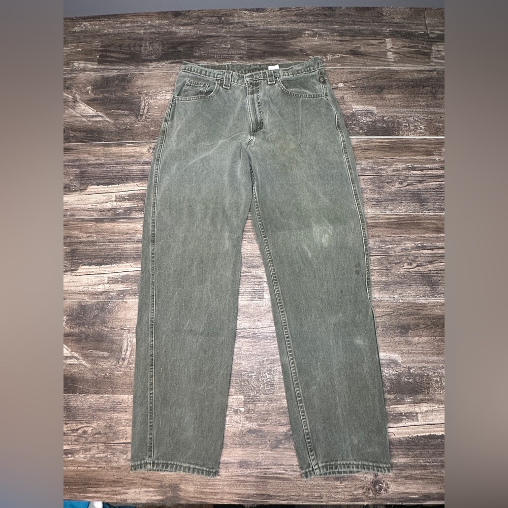 Vintage Levi's 575 Jeans - Made in USA - Loose Fit - White Tab - 34x34 - GUC